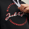 Худі JJSTAMP SWEAT HOOD 12211551-Black Jack&Jones L Чорний 12211551-BLACK