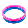 Кільця спортивні 12 шт (6 Сині+6 Рожеві) AVK3-463-600
