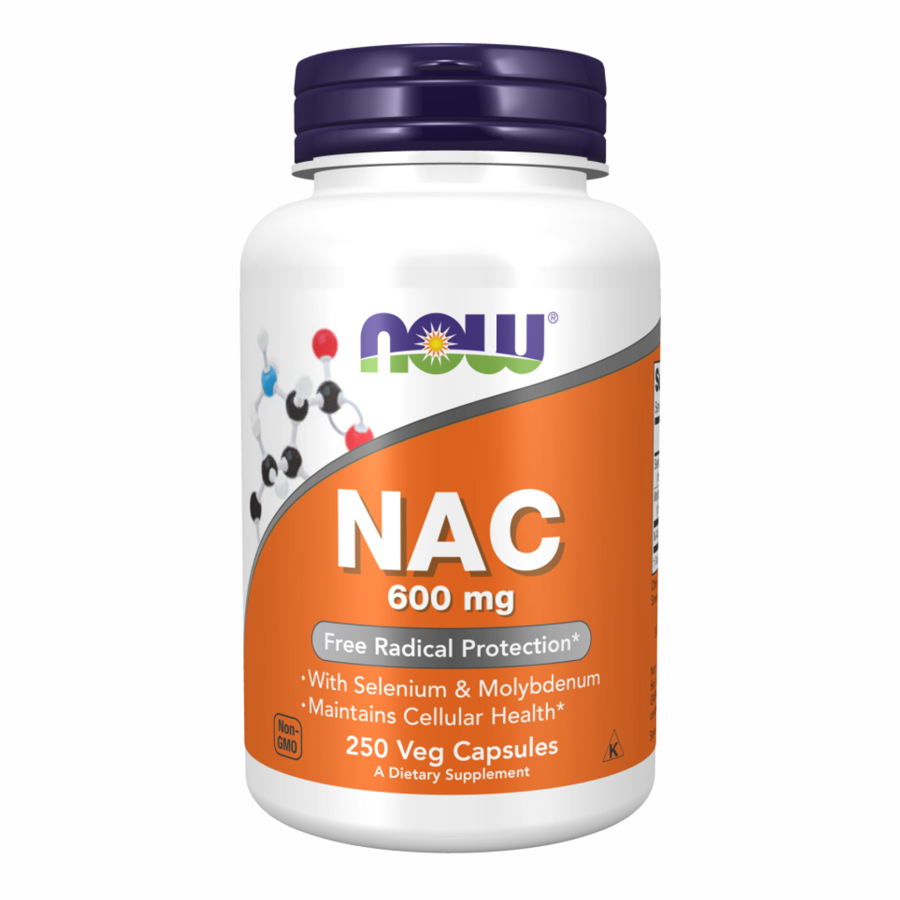 Капсули Nac-Acetyl Cysteine 600mg - 250 vcaps 2022-10-2542