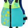 Жилетка для плавання Aqua Speed Safe Splash 61122 бірюзовий, салатовий, синій Діт 15-19 кг 626-02