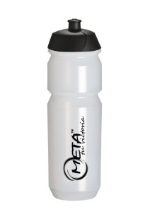 Пляшка для води Meta Water Bottle Bio 750 ml чорний, білий Уні 750 мл 2207500750