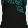 Купальник закритий для жінок Arena KIKKO SWIMSUIT SWIM PRO BACK чорний, бірюзовий Жін 40 010807-580