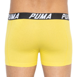 Труси-боксери Puma SPACEDYE STRIPE BOXER 2P сірий, жовтий Чол M 501002001-020
