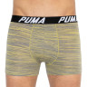 Труси-боксери Puma SPACEDYE STRIPE BOXER 2P сірий, жовтий Чол M 501002001-020