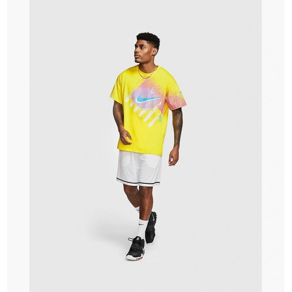 Футболка Nike yellow Kyrie CZ8994-731
