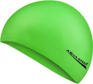 Шапочка для плавання Aqua Speed SOFT LATEX 5727 неоновий, зелений Уні OSFM 122-04
