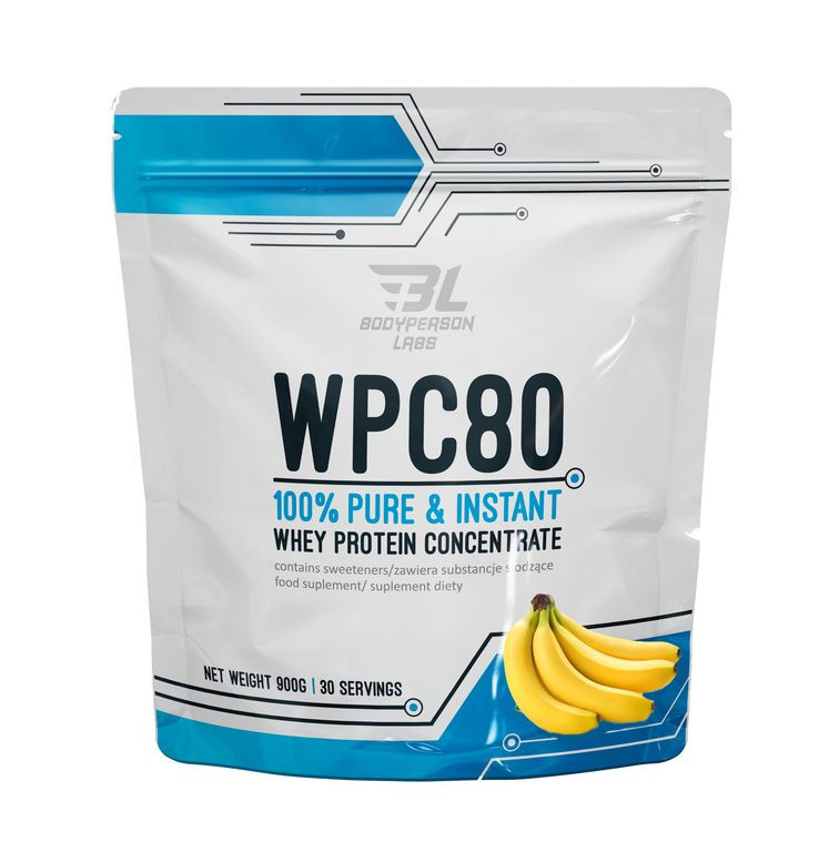 Порошок WPC80 - 900g Banana (Пошкоджена упаковка) 2022-10-0556