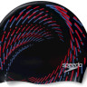 Шапочка для плавання Speedo REV MOUD SILC CAP AU чорний, червоний Діт OSFM 8-0933714662