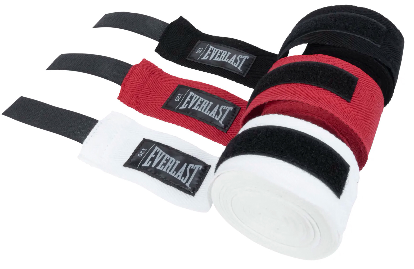 Бинти Everlast CORE HANDWRAPS 3 PACK чорний, білий, червоний Уні 120 (304,8 см) P00003251