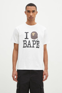 Футболка A BATHING APE Men's I LOVE BAPE TEE 1K80110043