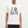 Футболка A BATHING APE Men's I LOVE BAPE TEE 1K80110043