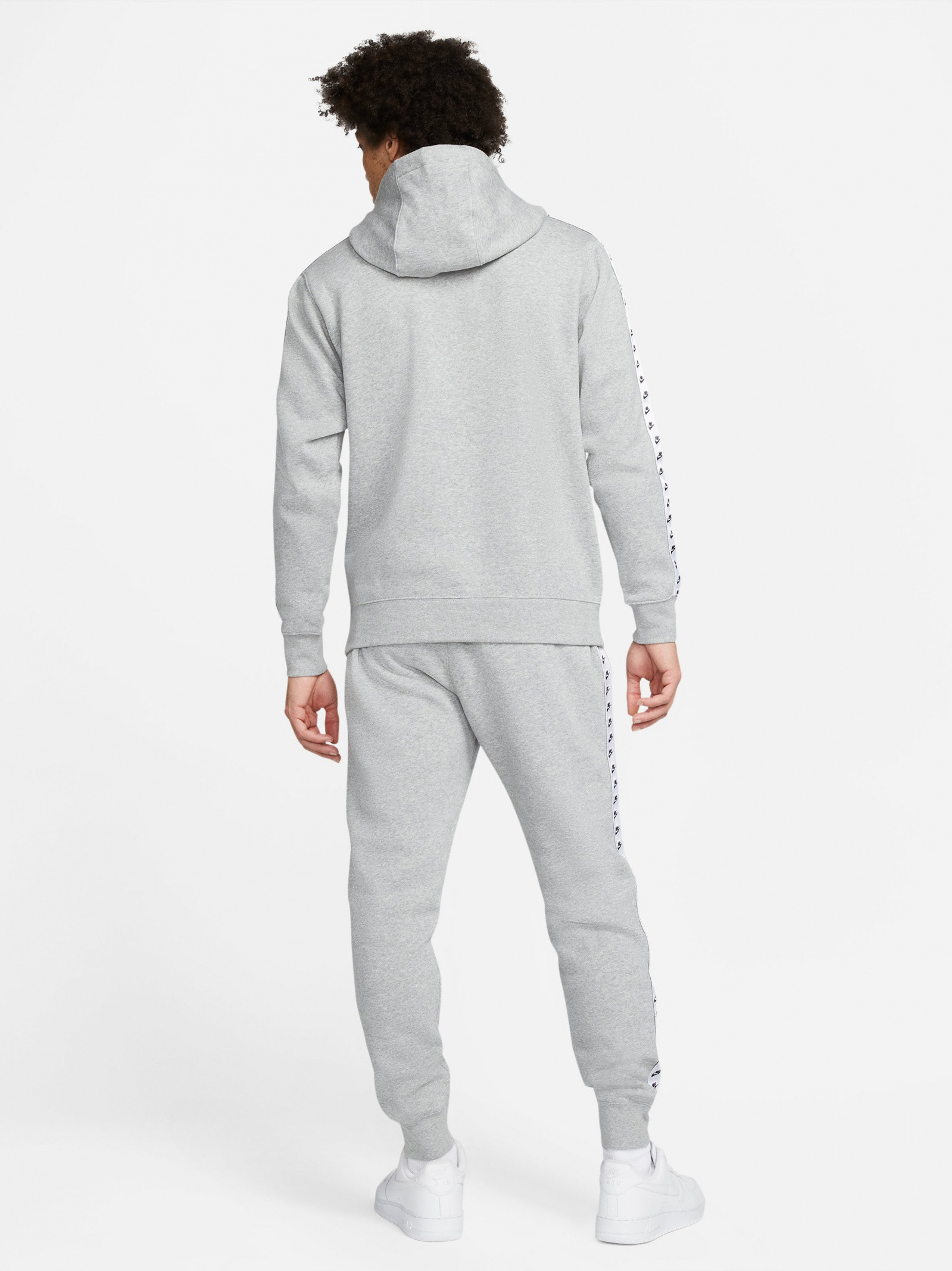 Костюм спортивний Nike Essential Hooded Tracksuit Flc grey DM6838-063_DM6838-063