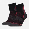 Шкарпетки Head HIKING QUARTER 2P UNISEX чорний, червоний Уні 35-38 701219909-002