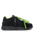 Кросівки Off-white Out Of Office Black Green Wool OMIA189F22FAB0011010
