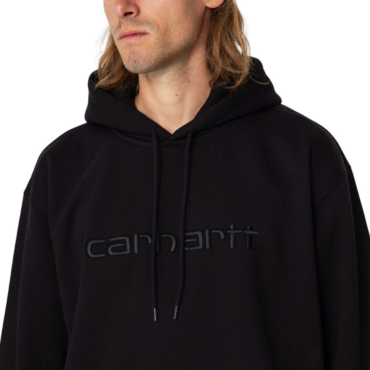 Толстовка Carhartt Hooded Sweat I030547 Black / Black