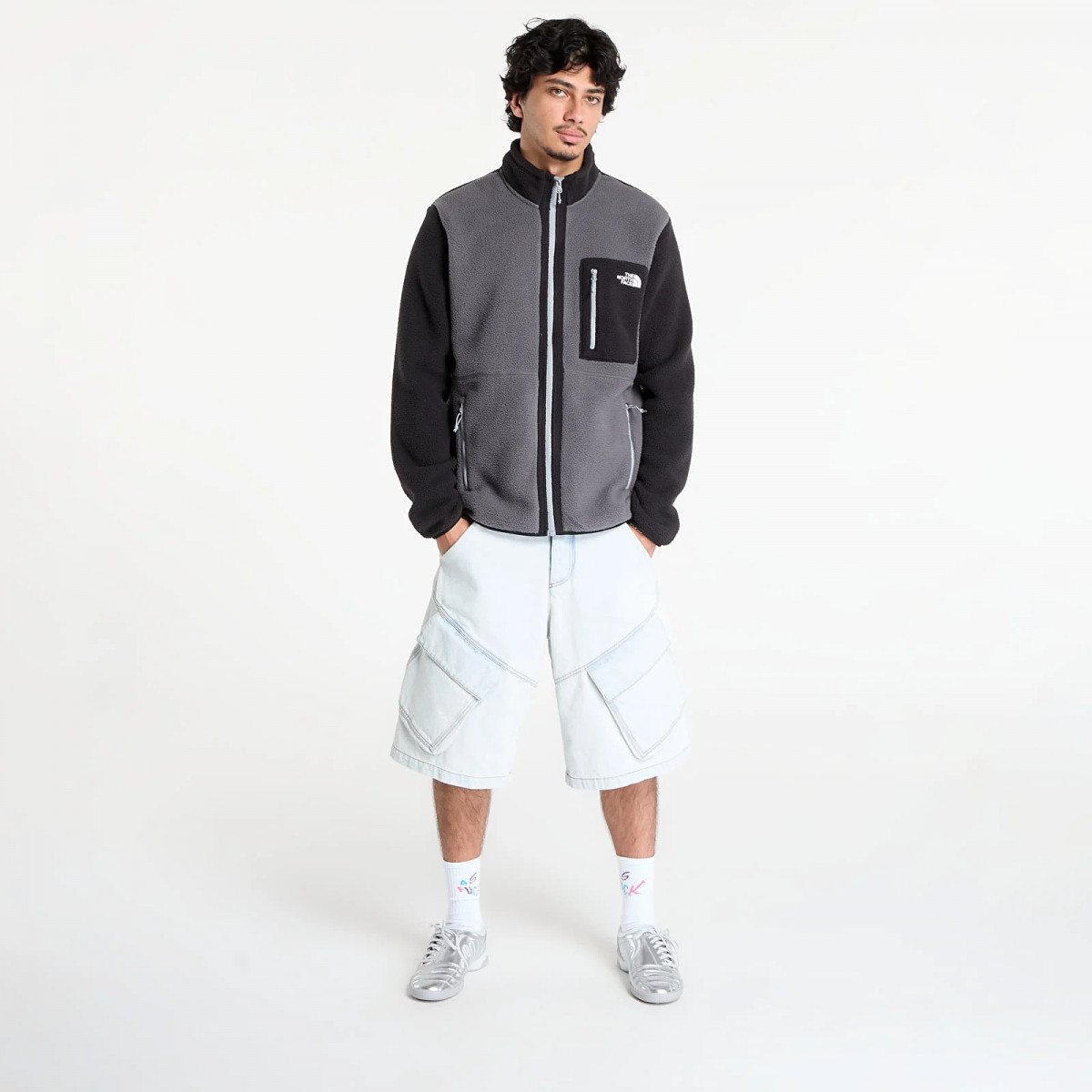 Кофта M YUMIORI FULL ZIP ANTHRACITE 0A883RWVO1 THE NORTH FACE L Темно-сірий 0A883RWVO1