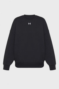 Світшот UA Rival Fleece OS Crew 1386463-001 Under Armour XS Чорний 1386463-001