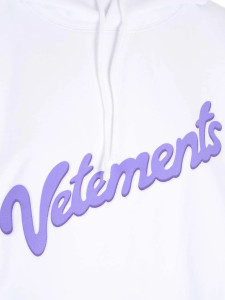 Худі Vetements Logo Printed Drawstring Hoodie UA53HD320W
