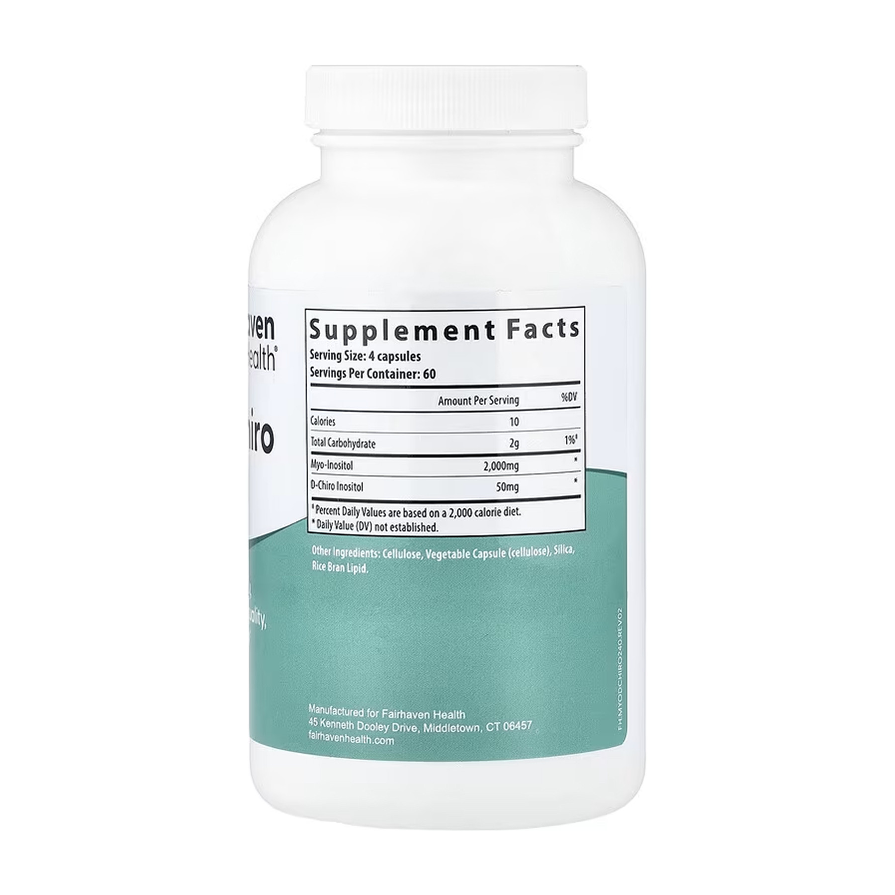 Капсули Fairhaven Health Myo + D-Chiro Inositol - 240 caps 2023-10-5485