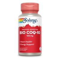 Софт гелеві капсули Solaray Bio CoQ10 100mg - 30 softgels 2023-10-3017