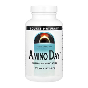 Таблетки Source Naturals Amino Day™ 1000mg - 120 tabs 2023-10-5281