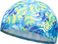 Шапочка для плавання Aqua Speed BABY CAP PRINT 61717 блакитний, жовтий Діт One Size 756-02