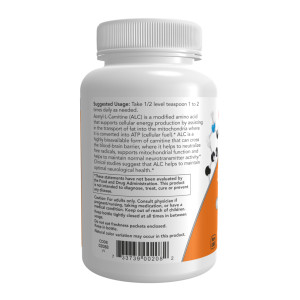 Порошок Now Foods Acetyl-L-Carnitine Pure Powder - 85g 2023-10-4522