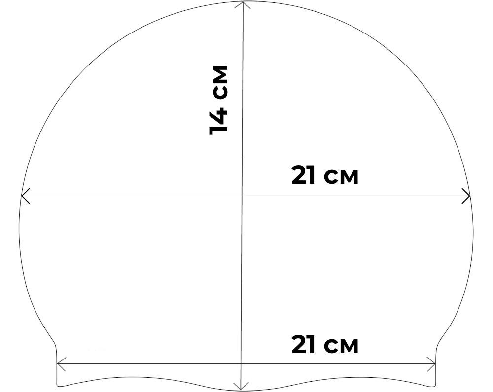 Шапочка для плавання Renvo Orta JR Блакитний OSFM (1SC400-04) 1SC400-04