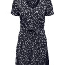Сукня ONLMAY S/S V-NECK SHORT DRESS JRS NOOS 15286935-Night Sky-AOP:Lea flower ONLY L Темно-синій 15286935-NIGHT SKY-AOP:LE