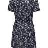 Сукня ONLMAY S/S V-NECK SHORT DRESS JRS NOOS 15286935-Night Sky-AOP:Lea flower ONLY L Темно-синій 15286935-NIGHT SKY-AOP:LE