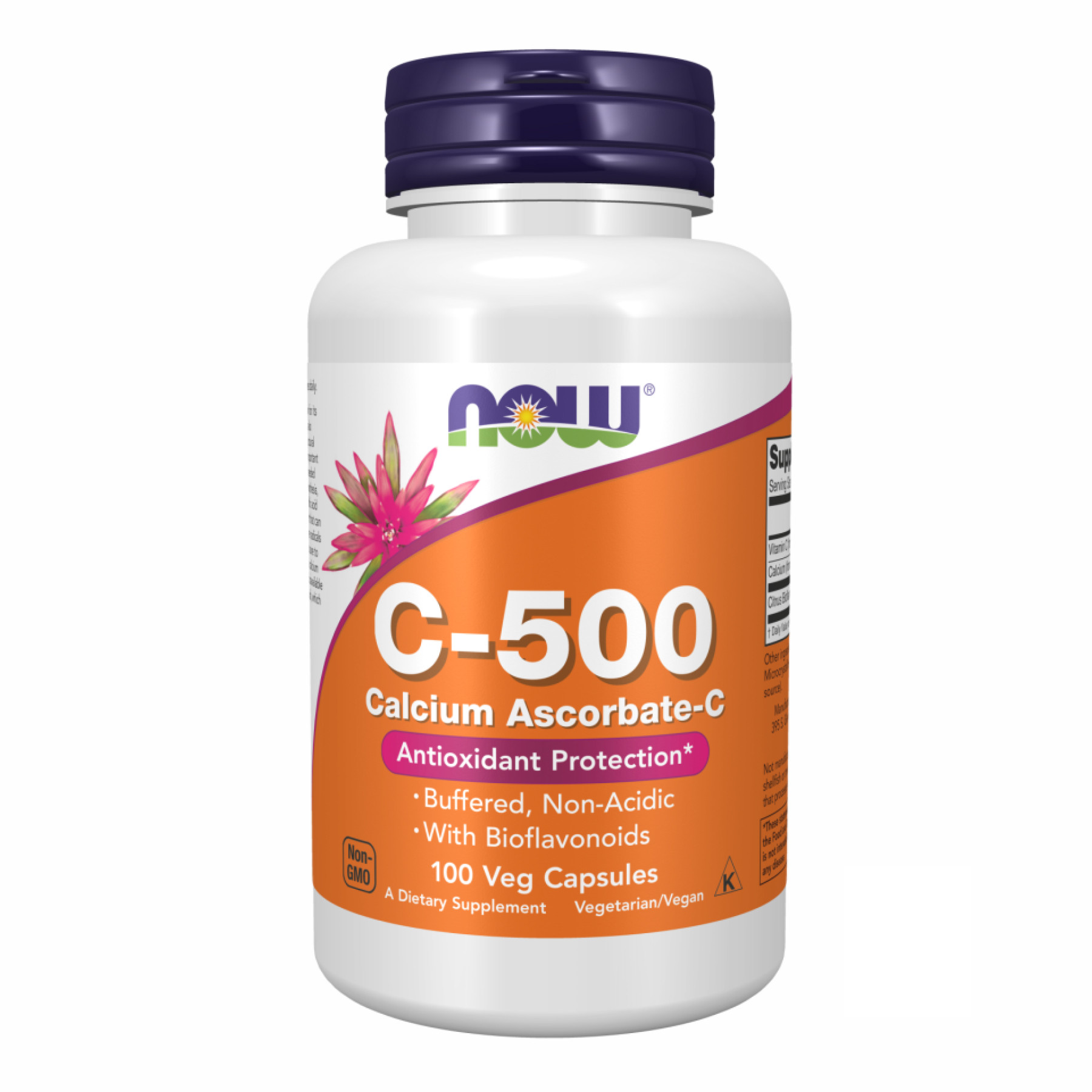 Капсули C-500 Ascorbate - 100 vcaps 2022-10-0011