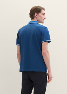 Поло POLO WITH DETAILED COLLAR 1040822ХХ22843 Tom Tailor L Синій 1040822ХХ22843