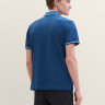Поло POLO WITH DETAILED COLLAR 1040822ХХ22843 Tom Tailor L Синій 1040822ХХ22843