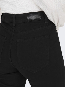 Джинси ONLEMILY HW STR CRP ANK RAW MAE034 NOOS 15219264-Black Denim ONLY 26/32 Чорний 15219264-BLACK DENIM