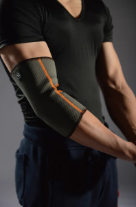 Фіксатор ліктя ELBOW SUPPORT зелений Уні S/M LS5633-SM
