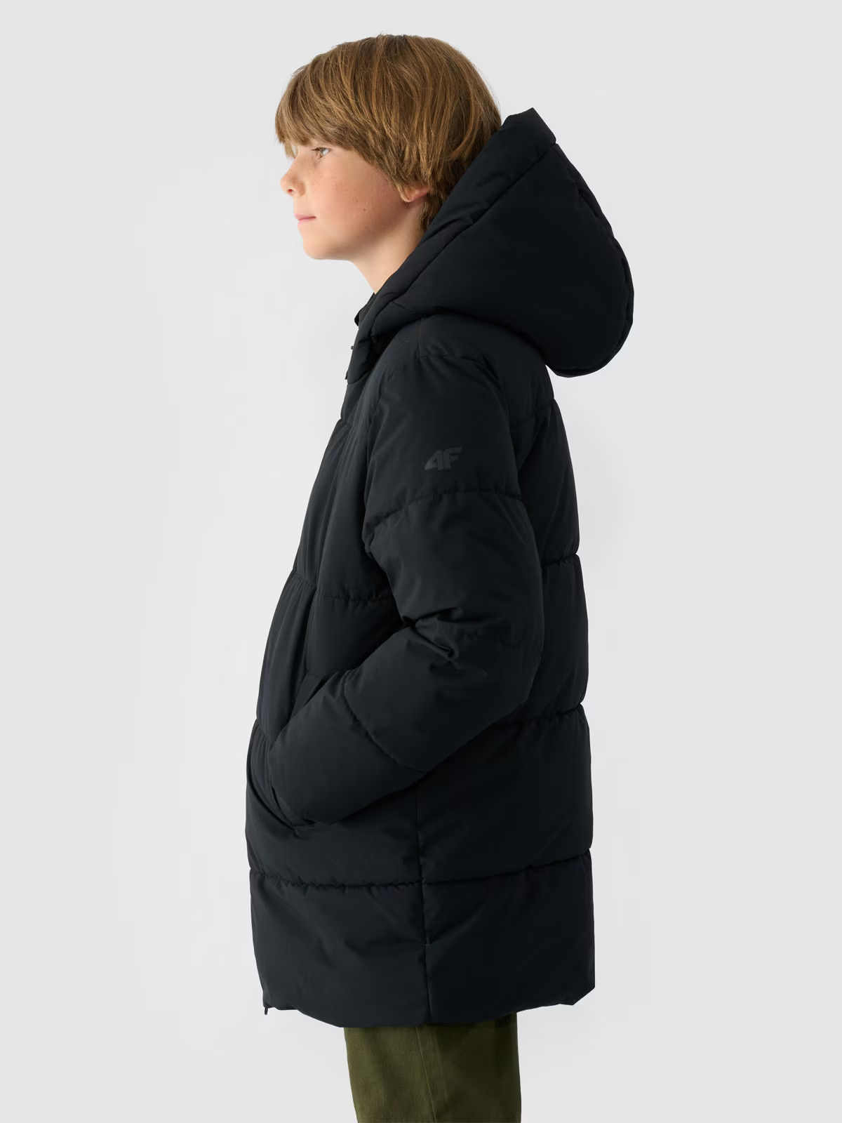 Куртка дитяча Down Jacket M464 4FJWAW24TDJAM464-20S 4F 128 Чорний 4FJWAW24TDJAM464-20S