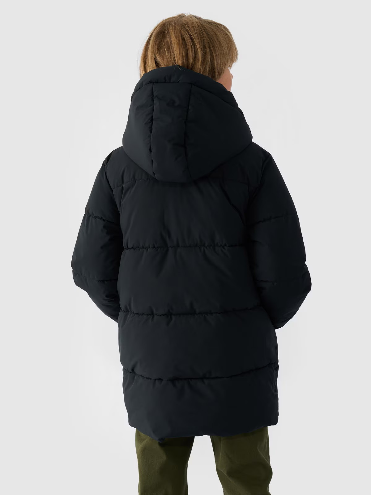 Куртка дитяча Down Jacket M464 4FJWAW24TDJAM464-20S 4F 128 Чорний 4FJWAW24TDJAM464-20S