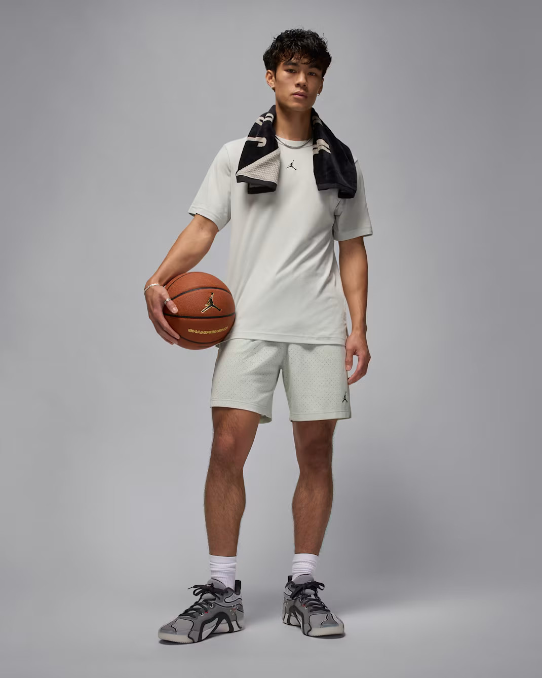 Шорти чоловічі Air jordan Df Sprt Mesh Grey FN5816-034