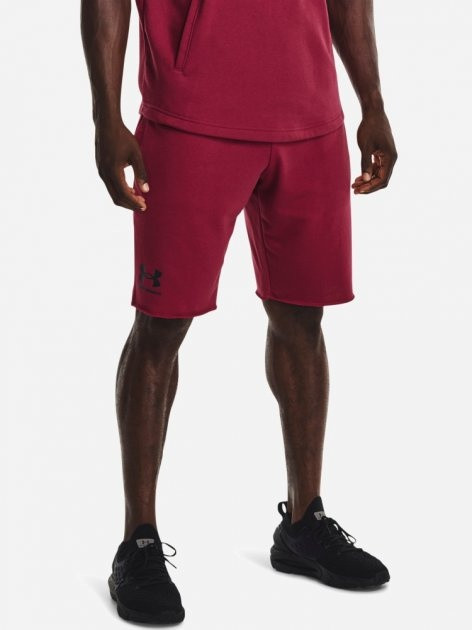 Шорти UA RIVAL TERRY SHORT 1361631-665 Under Armour L Бордовий 1361631-665