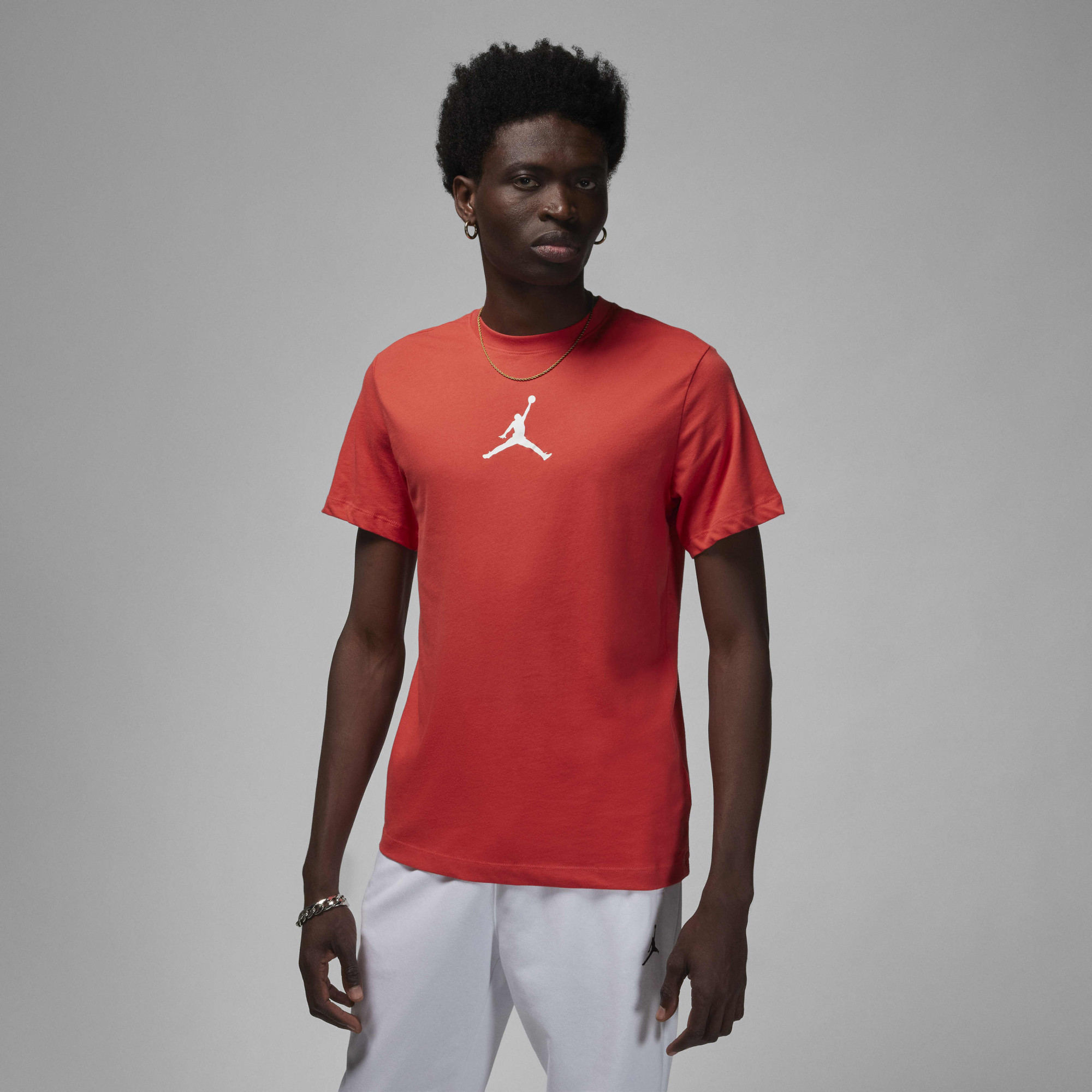 Футболка чоловіча Air Jordan T-Shirt Jumpman Orange CW5190-604