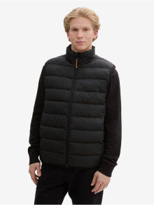Безрукавка Men's open vest 1043826-29999 Tom Tailor L Чорний 1043826-29999