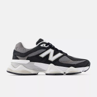 Кросівки унісекс New Balance 9060 U9060510 весна-осінь текстиль замша чорно-сірі U9060510