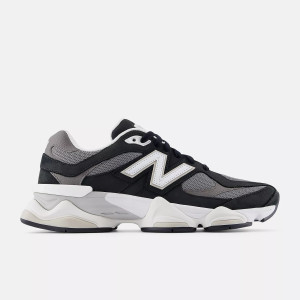 Кросівки унісекс New Balance 9060 U9060510 весна-осінь текстиль замша чорно-сірі U9060510