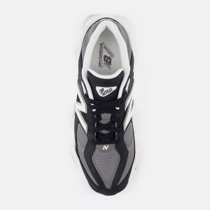 Кросівки унісекс New Balance 9060 U9060510 весна-осінь текстиль замша чорно-сірі U9060510