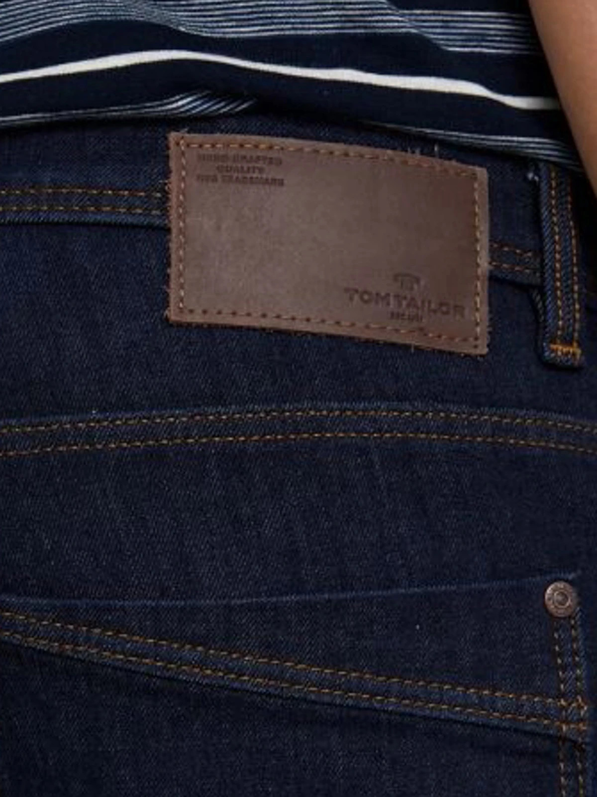 Джинси Josh regular slim jeans 1024148-10138 Tom Tailor 30/32 Темно-синій 1024148-10138