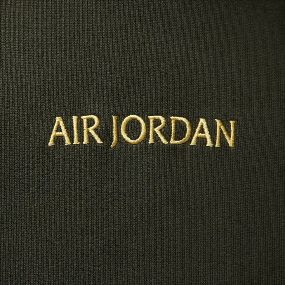 Худі чоловіче Air Jordan X Psg Fleece Pull-Over Hoodie Olive FN5324-355