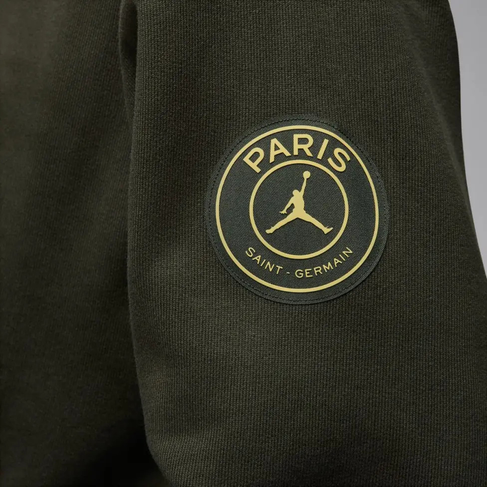 Худі чоловіче Air Jordan X Psg Fleece Pull-Over Hoodie Olive FN5324-355