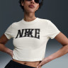 Футболка W NSW SLIM CROP TEE STREET HQ1709-133 Nike L Білий HQ1709-133