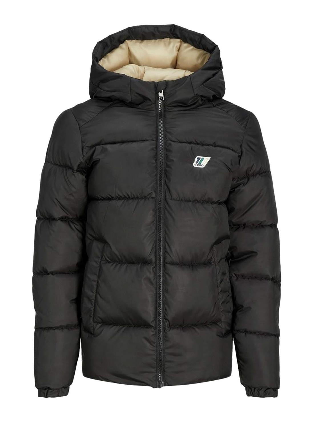 Куртка JORSLOPE PUFFER JACKET JNR 12215922-Black Jack&Jones 140 Чорний 12215922-Black