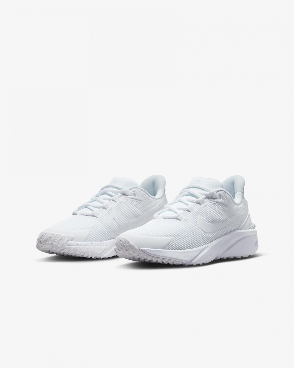Кросівки підліткові NIKE STAR RUNNER 4 NN (GS) DX7615-100 Nike 5Y (37,5) Білий DX7615-100